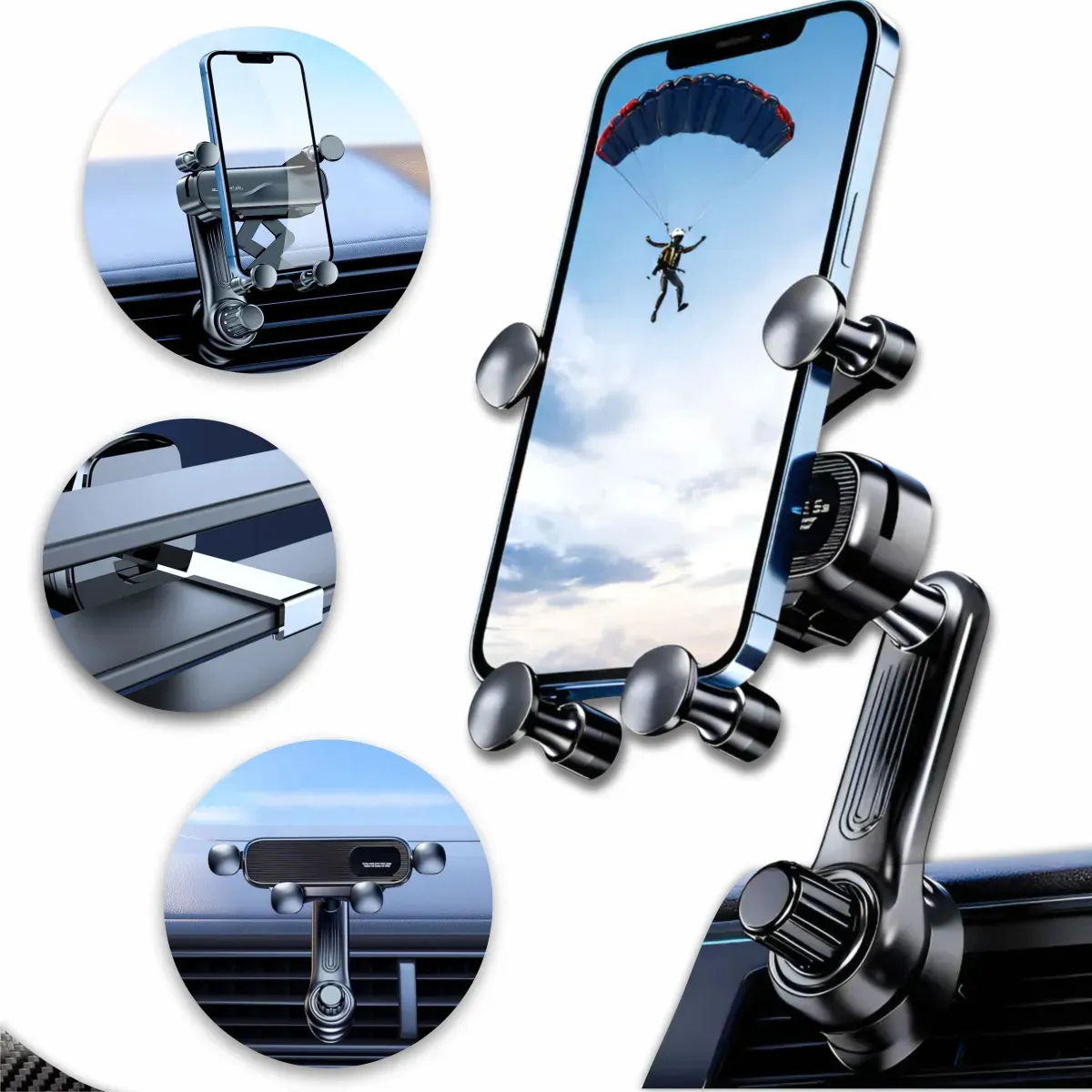 Suporte Magnético Gurumania para Saída de Ar: Vale a Pena? Avaliação Completa Suporte Magnético Gurumania saída de ar 360